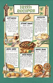 ティータオル Traditional Irish Recipes