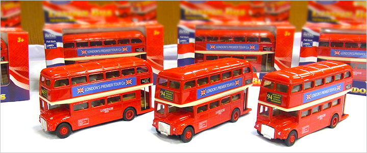 英国雑貨　WELLY　London Bus  モデルカー