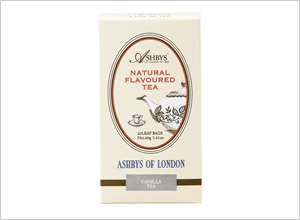 ASHBYS OF LONDON　紅茶　NATURAL FLAVOURED TEA　バニラ