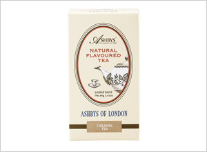 ASHBYS OF LONDON　紅茶　NATURAL FLAVOURED TEA　キャラメル