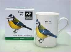 ワイルドライフトラスト Mike Langman　BLUE TIT　マグカップ